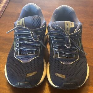Brooks Ghost 12 Blue Athletic Shoes